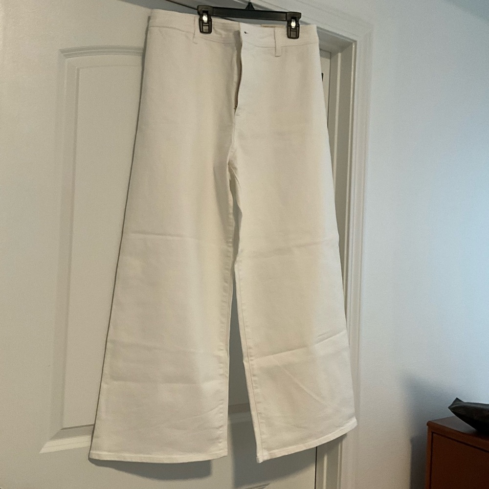 Brand new White Wide Leg Jeans